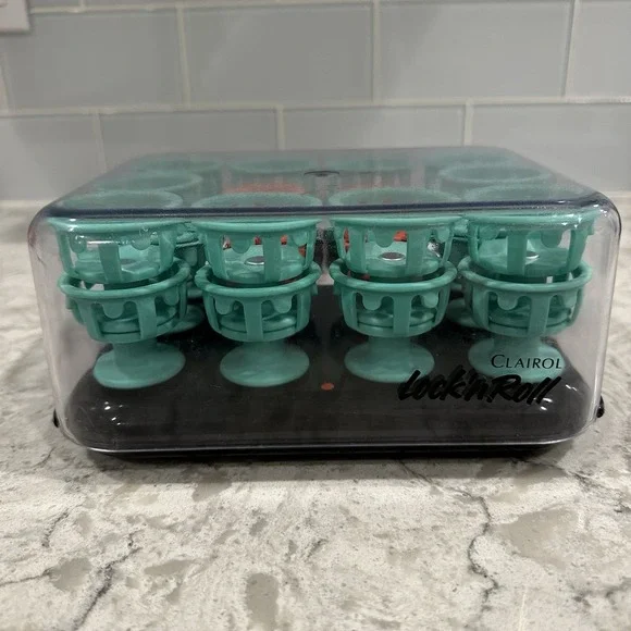 Clairol‎ Lock 'n Roll Hot Rollers Hair Curlers 1989 Model BT-1 - Picture 6 of 6